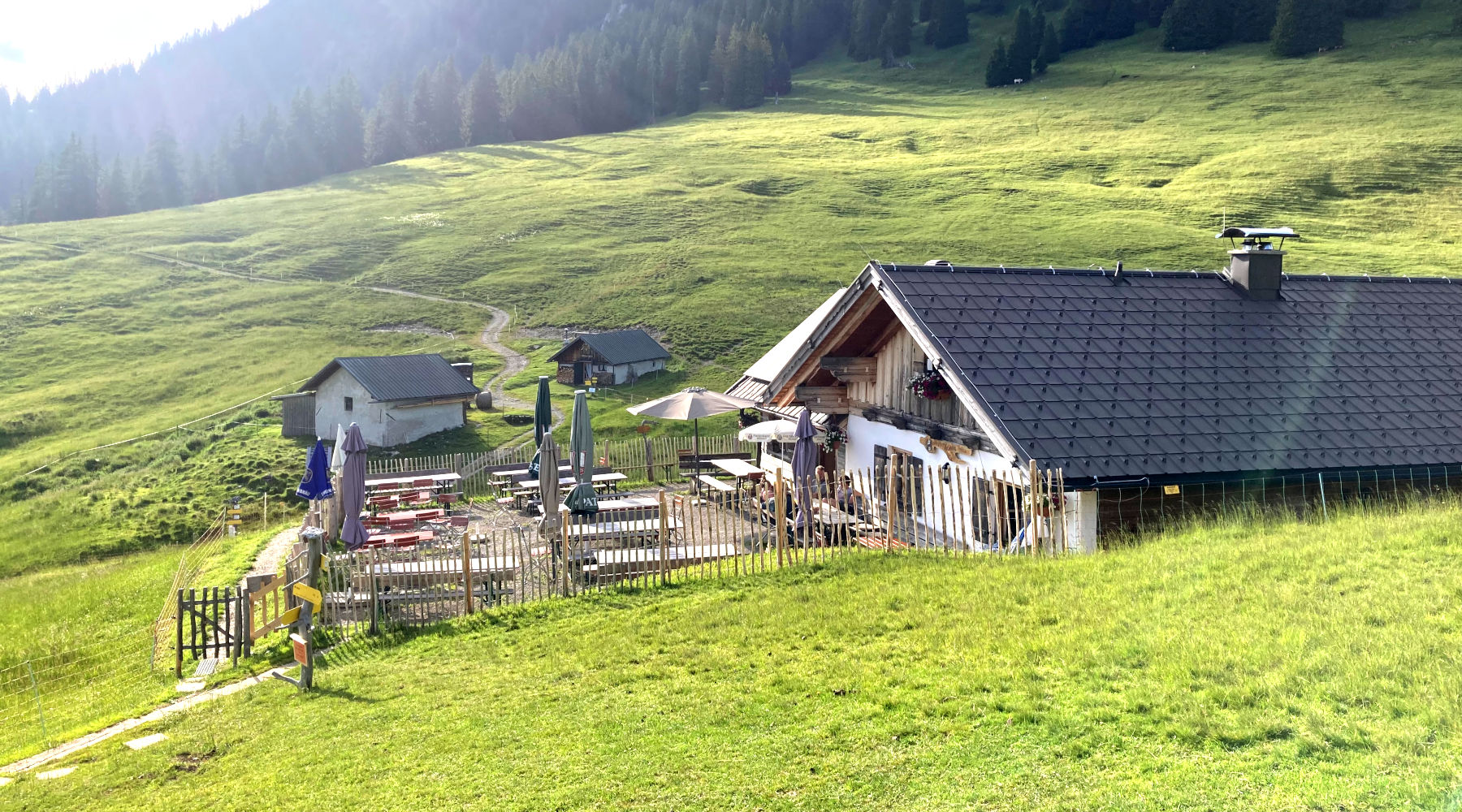 Der Badersee-Blog: Wanderung zur Stepbergalm