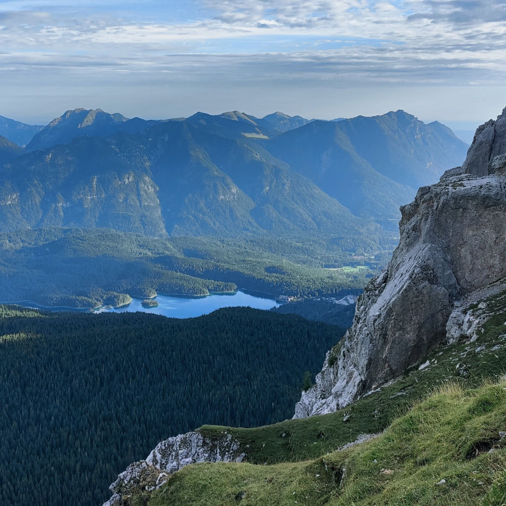 Der Badersee-Blog: Überschreitung der Zugspitze über Stopselzieher und Gatterl